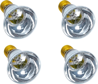 Light Bulbs for Lava Lamps 25W 4 Pack Used in Light Bulb Bedroom and Office, 120v 25watt R12 R39 E17 Reflector Bulbs