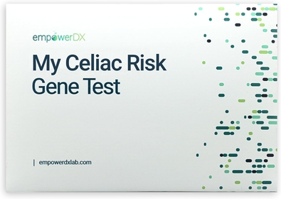 Celiac Risk Gene Test, Check HLA Genetic Risk Factors for Celiac Disease at Home, Easy to Use Mouth Swab Test, Ages 2+