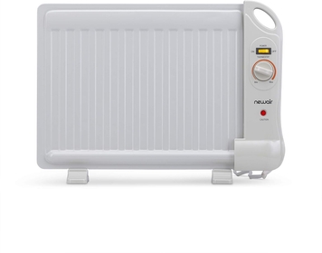 Portable Space Heater, Desk Indoor Small Electric Heaters with Silent, Energy Efficient Operation, Perfect for Office or Bedroom, NIH040WH00, White