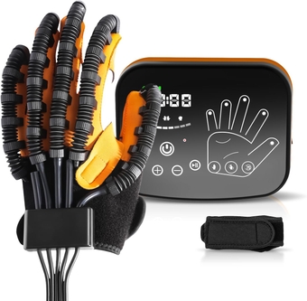 Rehabilitation Robotic Gloves, Hand & Finger Exercise Equipment for Stroke, Hemiplegia, Cerebral Palsy, and Arthritis Patients