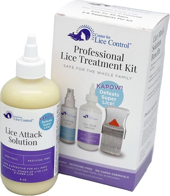 Professional Lice Treatment Kit | Defeat Lice at Home | Safe and Non Toxic | Made for Kids and Adults | Defeats All Lice and Super Lice | Extra Strength