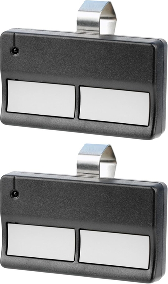 2 GarageStop FCC Registered in The USA Garage Door Opener Car Visor 2-Button Remote Fob Control for LiftMaster Chamberlain Craftsman 972LM
