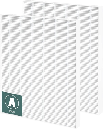 2 Pack 115115 HEPA Replacement Filter A Size 21 Compatible with Winix PlasmaWave Air Purifier C535 5300 5300-2 5500 5500-2 6300 6300-2 P300 AM90 9000 5000 5000B C909 9800