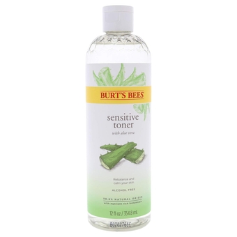 Burts  Sensitive Toner With Aloe Vera Unisex 12 oz
