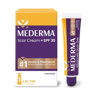 Scar Cream Plus SPF 30, Sunscreen, Protects from Sun Damage, Reduces the Appearance of Scars, 0.7 Ounce, 20 grams (Packaging May Vary)