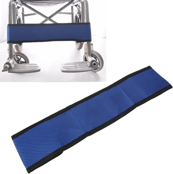 Enhanced Stability Wheelchair Calf Strap, Effective, Soft Mesh Fabric, Reduce Accidental Injury, Sitable for 17.7in Width Wheelchair (Jewel Blue)