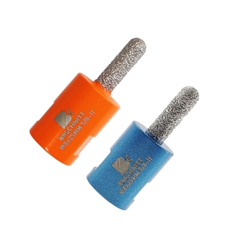 2pcs Diamond Mortar Raking Bit -  for Mortar Raking Tuck Pointing Granite Marble Concrete Masonry Stone Removals Vacuum Brazed Bit with 5/8-11 Thread (5/16 Inch x 1 Inch)