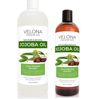 Jojoba Oil 48 oz | 100% Pure and Natural Carrier Oil | Clear, Refined, Cold Pressed | Moisturizing Face, Hair, Body and Skin Care | Use Today - Enjoy Results