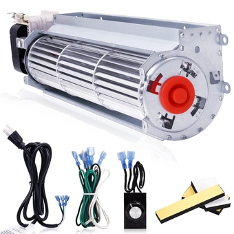 GA3650A GA3700 GA3650 GA3750A BK BKT Fireplace Blower Fan Kit for Desa Tech, FMI, Vanguard, Vexar, Astria Fireplace. Replacment Fireplace Blower Kit for Comfort Flame, Comfort Glow.