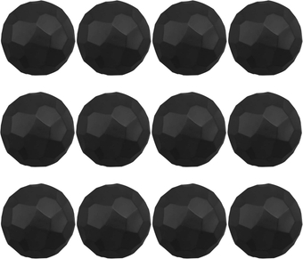 12 PCS Magnetic Garage Door Clavos- Decorative Hardware for House and Door Entry- Magnet Mount, 2.2 Inch,Black