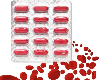 Iron, Folic Acid Supplement, Vitamin C & Vitamin-B12 | 15 Tablet | Supports Blood Building, Immunity and Energy