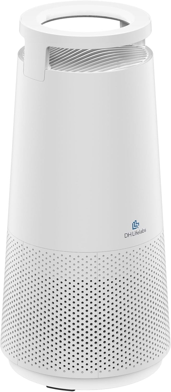 Air Purifier for Home, Ionizer Air Purifier for Allergies, HEPA Air Purifier Filter Eliminates Odor for Pets, Smart Air Purifier for 231ft² Support WiFi (Sciaire Mini, White WiFi)