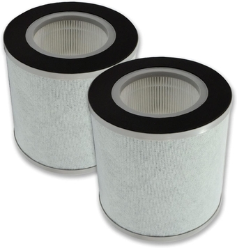 EPI236 True HEPA Replacement Filter Compatible with Elechomes EPI236 Air Purifiers, H13 4-Stage Filtration Activated carbon Air Clean Voc Dust Odor PM2.5,2-Pack