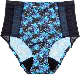 High Waisted Shapewear Period Undies, Reusable Period Underwear, Leak Proof Panties, Lace Tummy Control Panties (3 Pack)