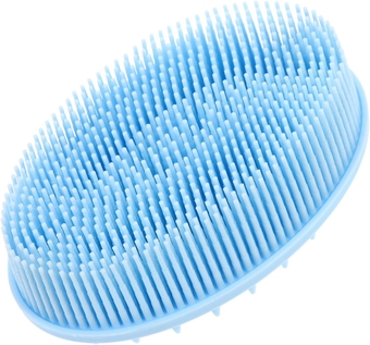 4pcs Bath Brush Head Massage Brush Exfoliating Silicone Bath Body Brush Silicone Body Scrubber Kid Shampoo Baby Silicone Brush Massager Child Household