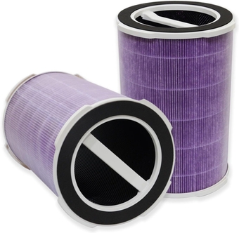 P200S P200 Replacement True HEPA Filters Compatible with Welov P200S P200 Pro Air Purifiers,H13 4-Stage Filtration Activated Carbon Air Clean Dust VOCs Odor PM2.5,2-Pack