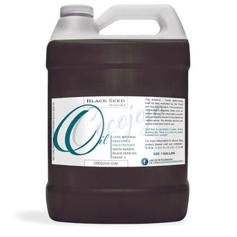Saudi Arabia Black Seed Oil 128 oz 100% Pure Natural Black Cumin Seed Oil Unrefined Cold Pressed Extra Virgin Kalonji Oil 1 Gallon - Therapeutic Grade A for Hair Skin Body
