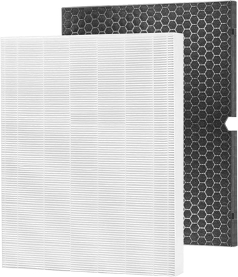 Replacement 116130 Filter H for Winix 5500-2, Filter & Activated Carbon Filter Combo Pack Compare to Part # 116130