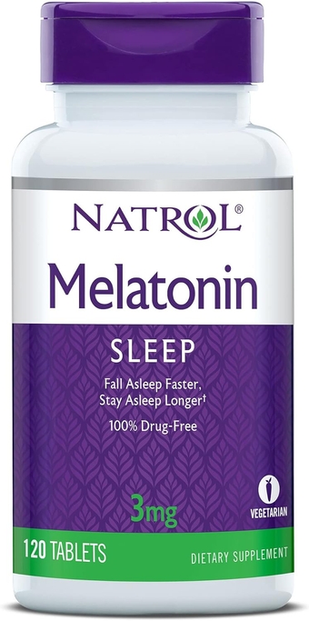 Melatonin Tablets- 3mg, 120 Count
