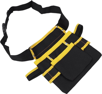 1pc Fanny Pack Electrician Tool Bag Electricians Tools Utility Pouches Woodworking Tool Organizer Garden Bag Machinist Tools Tool Kit Bag Multifunction Oxford Cloth Tool Holder