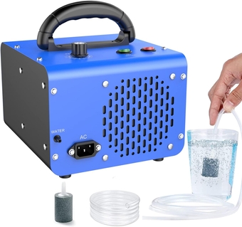 Ozone Generator with Air & Water Modes 28,000mg/h, O3 Ozone Machine Ionizer Air Purifier, Commercial & Industrial Deodorizer for Water, Home, Cars, Office, Basement, Garage, Pets, Smoke