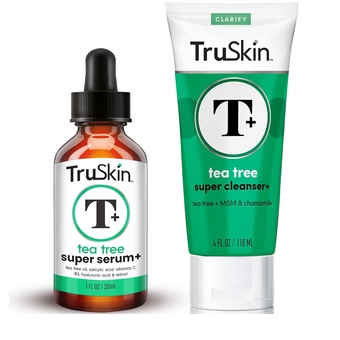 Clarifying Duo with Tea Tree Super Serum and Tea Tree Super Cleanser