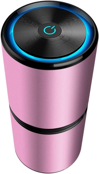 Lapurifier Car Air Purifier Ionizer, 12 Million Negative Ions for Smokers, 27dB Quiet Portable Ionic Air Purifiers for Car Small Room