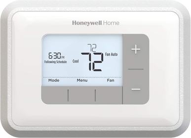 Home RENEWRTH6360D 5-2 Day Programmable Thermostat and CG511A Medium Thermostat Cover Guard