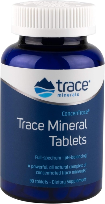 Concen Drops | Full Spectrum  | Magnesium, Chloride, Potassium | Low Sodium | Energy, Electrolytes, Hydration | 90 Tablets