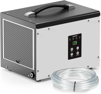 Crawl Space/Basement Dehumidifier 70 Pint Dehumidifier with Drain Hose, Automatic Defrost, Up to 1000 Sq Ft Commercial Dehumidifier, Memory Start, Energy Star Certified, ETL Listed, GLGR Technology, 5 Year Warranty