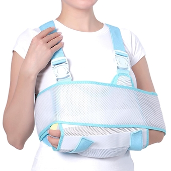 Arm Sling Shoulder Immobilizer, Medical Shoulder Sling with Widened Breathable Straps for Right Left Arm, Arm Brace for Shoulder Injury Women and Men, Broken & Fractured Bones, Dislocation,
