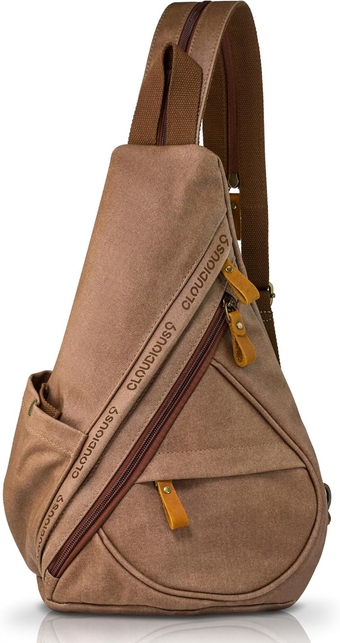 Sling Bag Sling Backpack Crossbody Smell Bag Odor Bag Travel Bag Shoulder Bag For Women Men - Brown