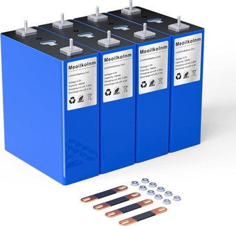3.2V 300AH Grade A LiFePO4 Battery Cells, Deep Cycle Automotive Replacement Lithium Motorcycle Batteries for RV, UPS, Camping, Solar Panel System, Marine, Trolling Motor