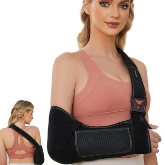 Arm Sling Shoulder Injury Immobilizer for Men&Women,Medical Sling with Shoulder Pad for Rotator Cuff Injury,Support Brace for Arm,Wrist, Elbow,Clavicle Fracture Post-Surgery
