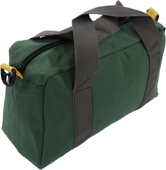 Heavy Duty Oxford Fabric Tool Bag Large Capacity Tool Storage Bag Multifunction Waterproof Electrician Tool Repairing Organizer Portable Home Wide Mouth Tool Pouch(16 inch)