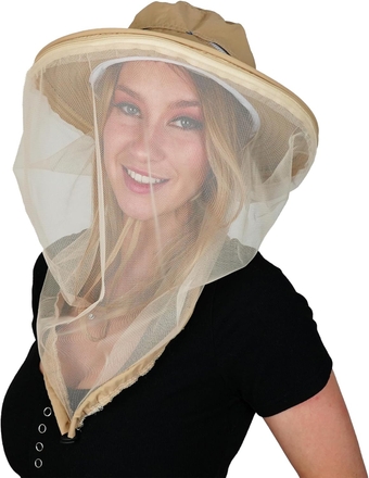 Mosquito Head net hat, Best Solution to Keep The Mosquitoes and Bugs Off When Gardening Fishing Camping
