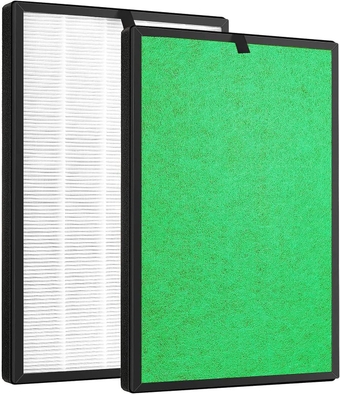 3-in-1 True HEPA Filter Replacement Compatible with Airthereal Pure Morning APH260 Air Purifier. 2 Packs