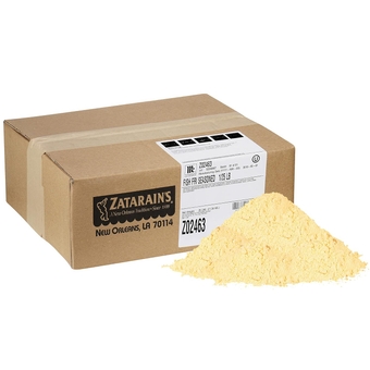 Seasoned Fish Fri, 25 lb - One 25 Pound Box of Fish Fry Seasoning Mix, Best for Breading Seafood or Vegetables for a Zesty Twist