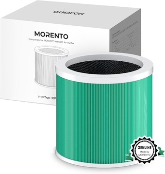 HY1800 Genuine Air Purifier Replacement Filter, H13 Ture HEPA Filter for HY1800 Air Purifer, Efficiency Activated Carbon, 1 Pack, Original Version
