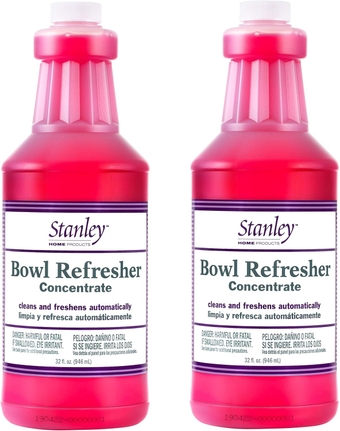 Stanley Home Products Bowl Refresher Concentrate – Cleans and Freshens Toilets Automatically – 32 fl. oz. (2 Pack)