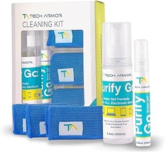 Screen Cleaner Kit [3.4oz +0.8oz] - Best for Smartphones, iPhones, iPads, Eyeglasses, e-Readers, Laptops, TV Sc...