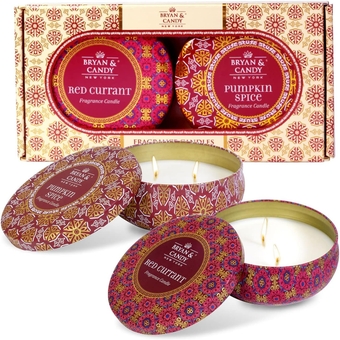 Candles Gifts for Women - Aromatherapy Candle Gift Set - Soy Candles Candle Sets for Women Gift Scented Candles Gift Set Aromatherapy Candles for Women Gift Candles Essential Oil Candles Pack of 2