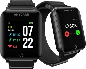 TAP2 Smart Health Watch with Remote Health Monitoring and Medical Alert for Healthier Living