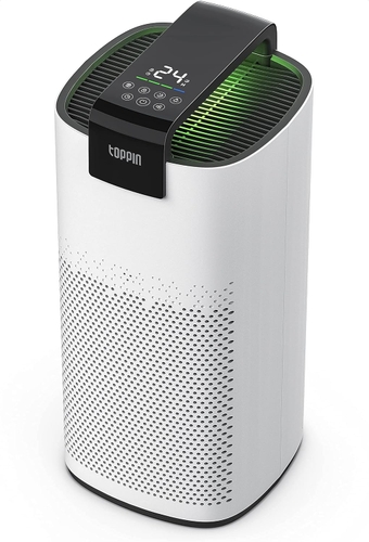 Air Purifiers for Home Large Room HEPA Filter Large Air Purifier for Bedroom Office Whole House True H13 Air Cleaner Capture 99.97% Dust Odors Allergic Smoke Pets Dander Up to 2050ft² TPAP005