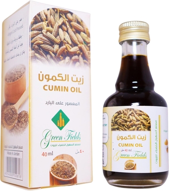 Cold Pressed Cumin Seed Oil - 100% Natural & Genuine, Rich in Nutrients for Digestive Health - 40ml