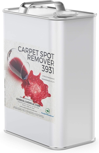 Carpet Spot Remover - Multi-Surface Carpet Stain Cleaner - Citrus Fragrance - Residential and Commercial Use - For Heavy-Duty Stains - Professional Grade - 1 Gallon Can