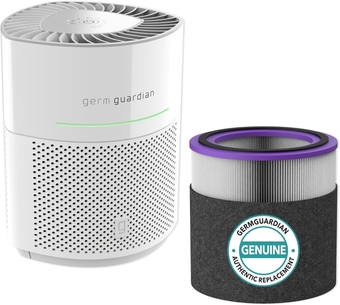 Germ Guardian AirSafe+ Intelligent Air Purifier AC3000W +  Filter V Pet Pure HEPA Genuine Air Purifier Filter FLT151PT Bundle
