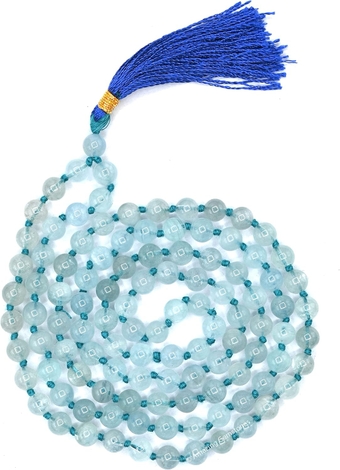 Japa Mala 108 Prayer Beads Necklace and Wrist Mala Bracelet for Meditation