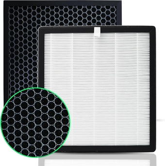 2 Pack G3 H13 True HEPA Repalcement Filter For AMEIFU G3 (Sferf-30) Air Purifier, VEWIOR A3 Air Purifier, 3 Stages H13 Ture HEPA Filter