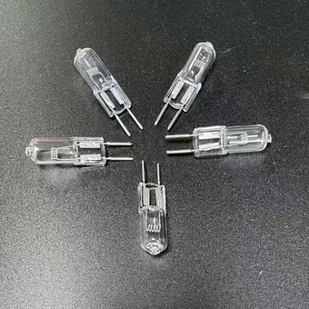 5PCS G6.35 24V 150W Halogen Bulb G6.35 24V 35W Light Bulb G6.35 24V 50W 75W 100W Lamp for Medical Applications G6.35 24V 250W Bulb,100W